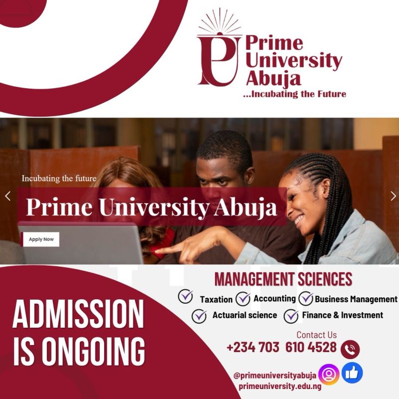 Prime University, Abuja